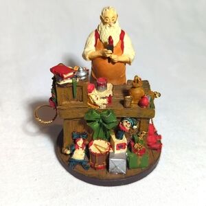 "Santa's Workshop" Ornament, Norman Rockwell's Family Treasures Collection